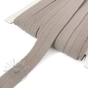 Reunustuskuminauha matta 20 mm RIB taupe