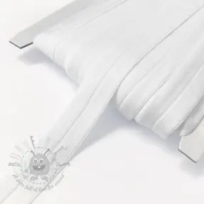 Reunustuskuminauha matta 20 mm RIB white