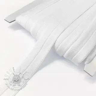 Reunustuskuminauha matta 20 mm RIB white