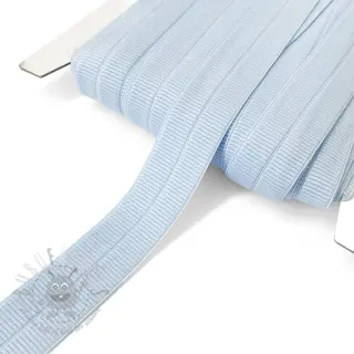 Reunustuskuminauha matta 20 mm RIB light blue