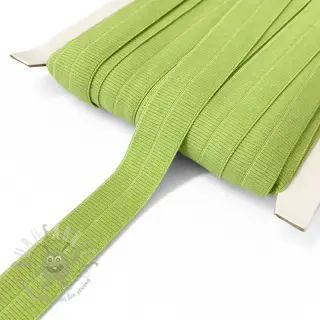 Reunustuskuminauha matta 20 mm RIB lime