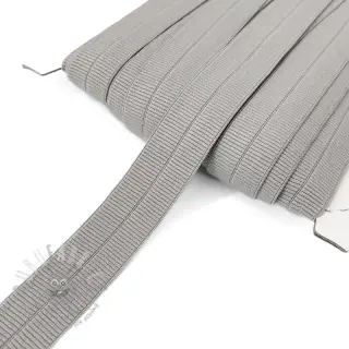 Reunustuskuminauha matta 20 mm RIB middle grey