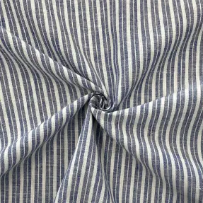 Ľan s bavlnou Lira big stripe jeans