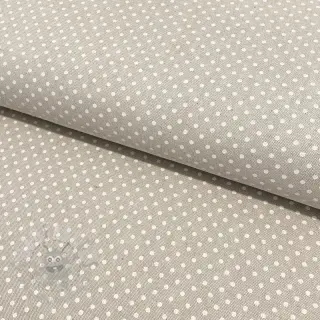 Sisustuskangas Linenlook Basic dots