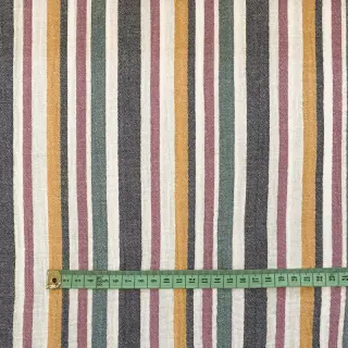 Dvojitá gázovina/mušelín yarn dyed Stripe purple