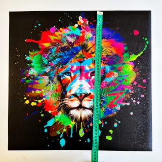 Umelá koža KARIA Lion splash PANEL