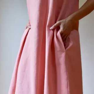 Esipesty pellava old rose