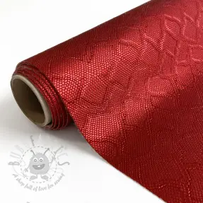 Tekonahka SNAKE rouge metal