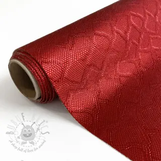 Tekonahka SNAKE rouge metal