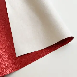 Umelá koža SNAKE rouge metal