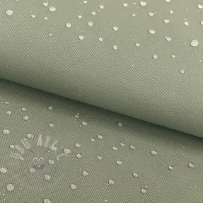 Tuulipukukangas vedenhylkivällä käsittelyllä army green