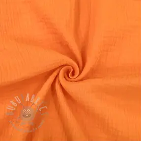 Kaksinkertainen harsokangas/musliini neon orange