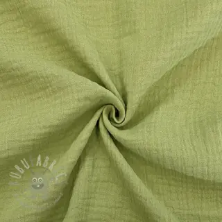 Kaksinkertainen harsokangas/musliini old lime