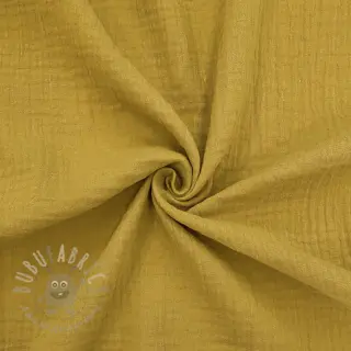 Kaksinkertainen harsokangas/musliini gold ORGANIC