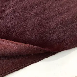 Umelá kožušina SMOOTH bordeaux