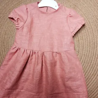 Esipesty pellava old rose