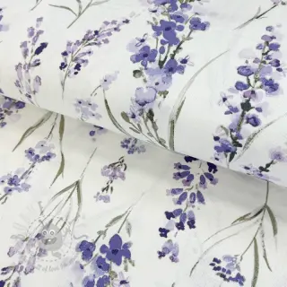 Sisustuskangas premium Watercolour lavender field