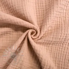 Kolminkertainen harsokangas nude