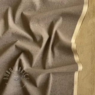 Vaatetuksen tekonahka STRUCTURE taupe