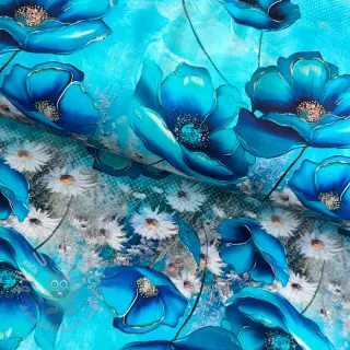 Neulos Blue love digital print