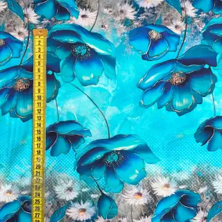 Neulos Blue love digital print