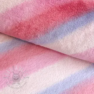 Tekoturkis Rainbow diagonal stripe