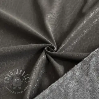 Vaatetuksen tekonahka STRUCTURE grey