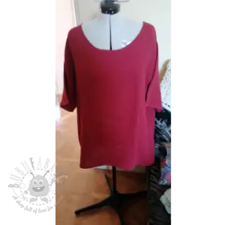 Kaksinkertainen harsokangas/musliini red