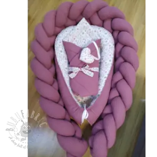 Puuvilla vohvelisidoksella mauve