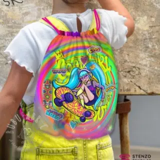 Sisustuskangas KIDS BACKPACK Supergirl PANEL