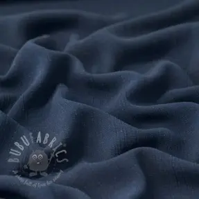 Viskoosi pellavalla CRINCLE navy