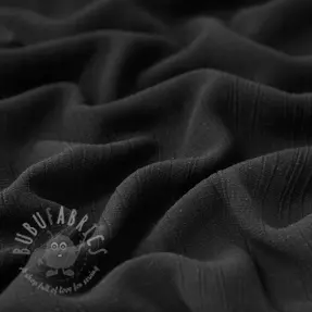 Viskoosi pellavalla CRINCLE black