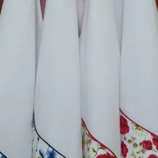 Puuvilla vohvelisidoksella white