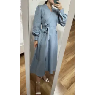 Ľan predpraný 170 g blue