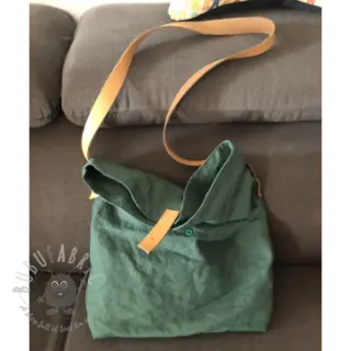 Esipesty pellava 170 g forest green