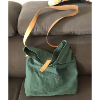 Ľan predpraný 170 g forest green