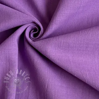 Puuvillakangas pellavalla dark lilac