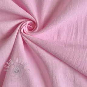 Puuvillakangas pellavalla pink