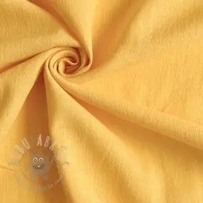 Puuvillakangas pellavalla yellow