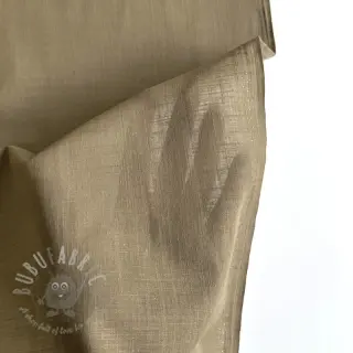 Puuvillakangas pellavalla taupe