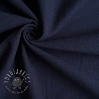 Puuvillakangas pellavalla dark blue