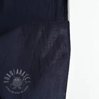 Puuvillakangas pellavalla dark blue