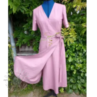 Esipesty pellava mauve