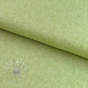 Pellava puuvillalla Fishbone lime