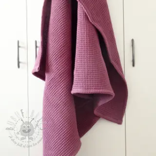 Puuvilla vohvelisidoksella purple