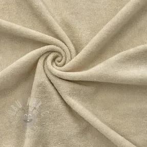 Joustava froteekangas dark beige