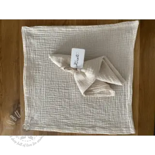 Kaksinkertainen harsokangas/musliini SIMPLY NATURAL