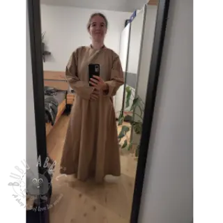 Puuvillakangas pellavalla taupe