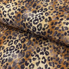 Kaksinkertainen harsokangas/musliini Animal skin panther digital print