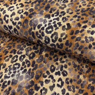 Kaksinkertainen harsokangas/musliini Animal skin panther digital print